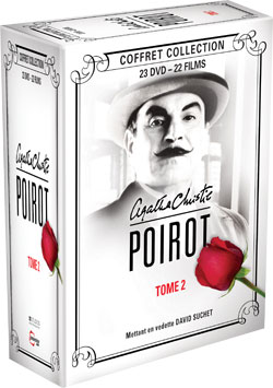 POIROT d'AGATHA CHRISTIE, coffrets collections DVD