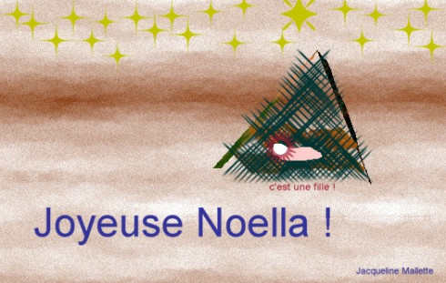 Joyeux Noel / Joiyeuse Noella !