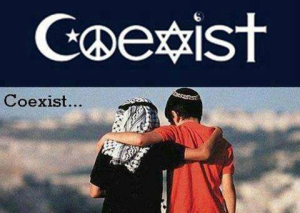 COEXIST Le privilège de pouvoir adhérer à la religion ou à lorientation ci ou ça que lon veut n’amène que la guerre quand il y a de largent au bout du gros bout du bâton.